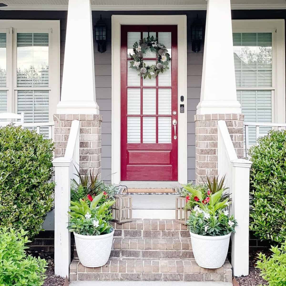 Paint The Front Door A Bold Color