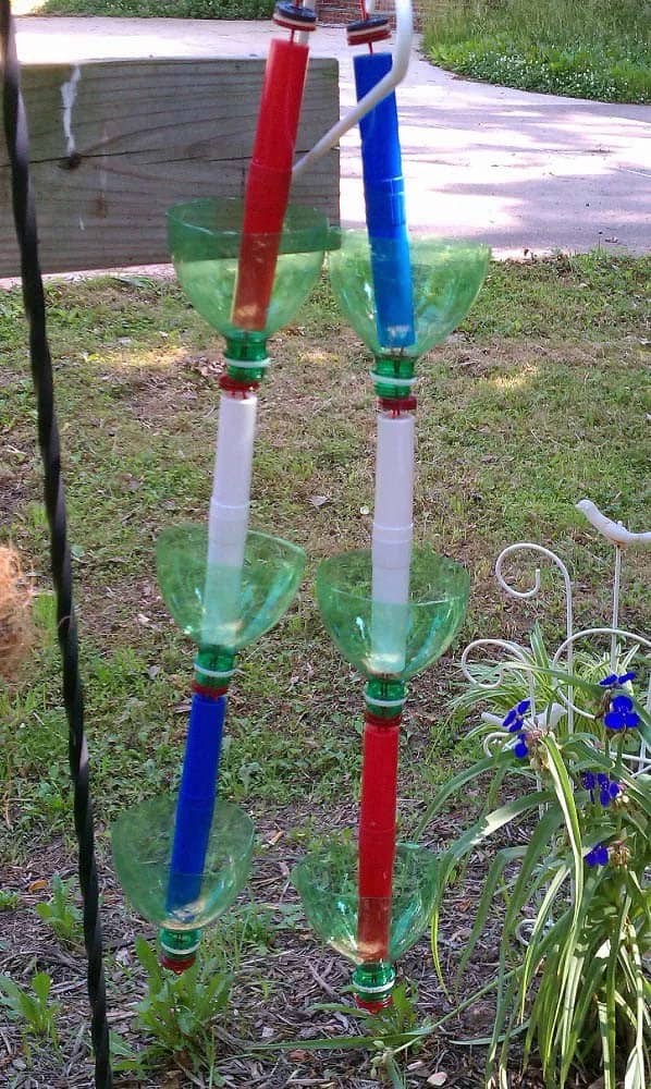 Recycled Household Item Rain Chain