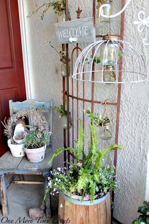 Spring Plantings In Mason Jars