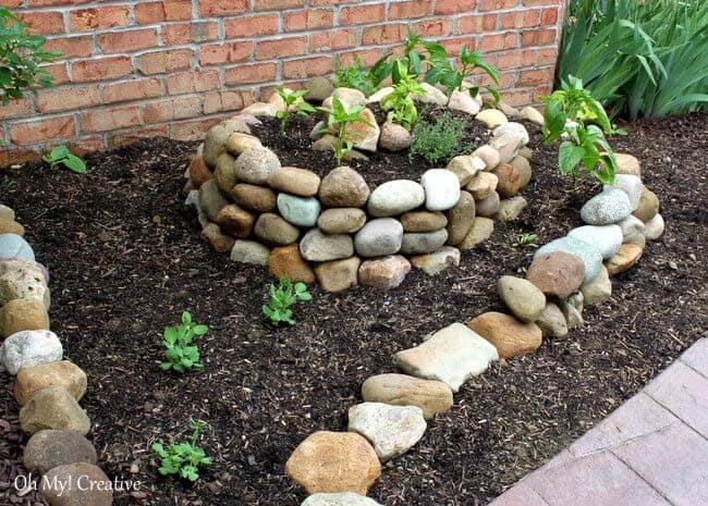 Build a Stone Wall Garden Bed