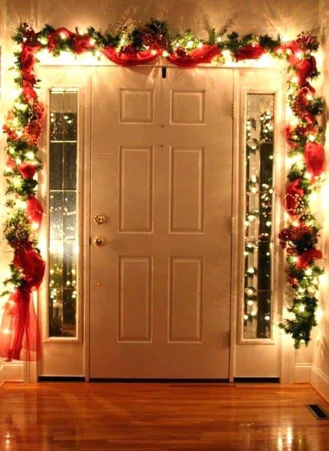 Light Up Your Home with a Festive Doorway Garland