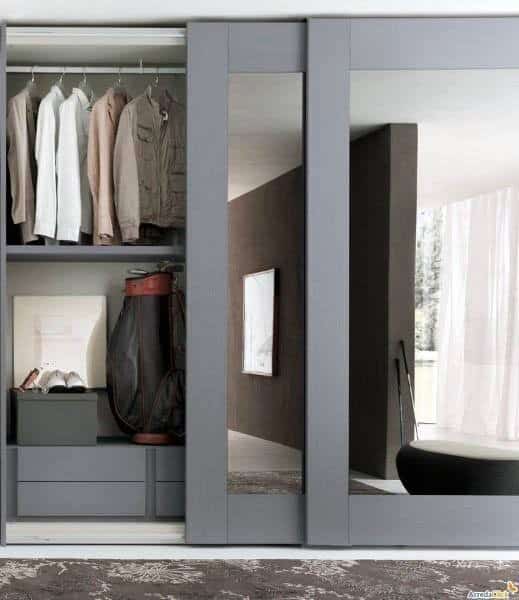 Jazz Up Your Closet with Sliding Mirrored Doors