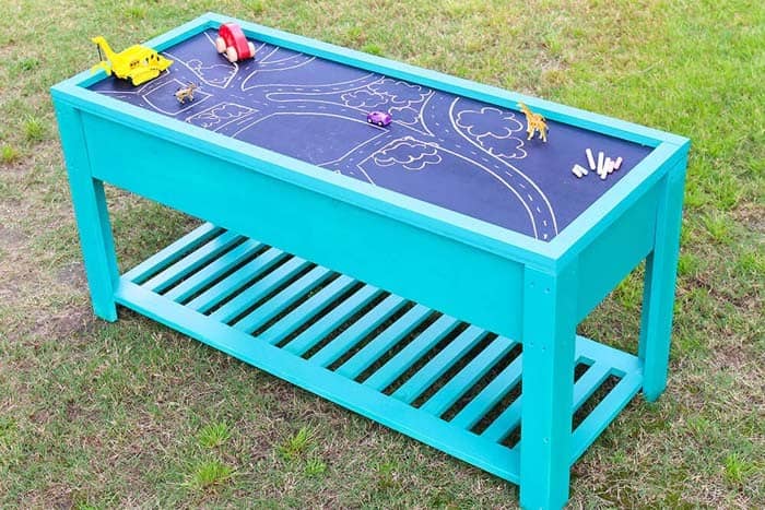 Multifunction Upcycled Play Table