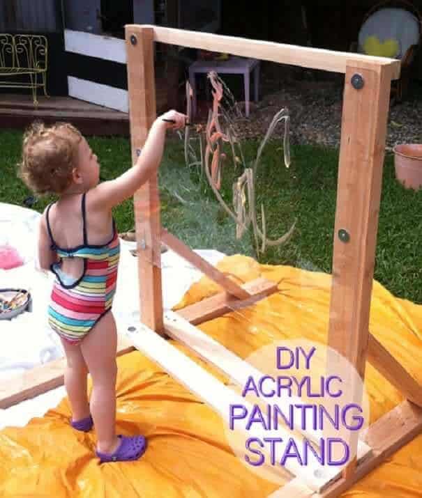 Reusable Acrylic Paint Easel