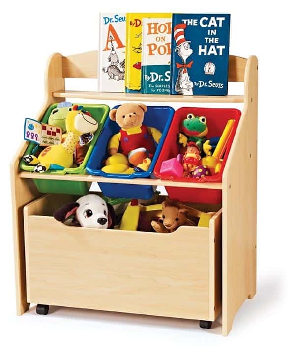 Make a Portable Kids’ Toy Bedroom Organizer