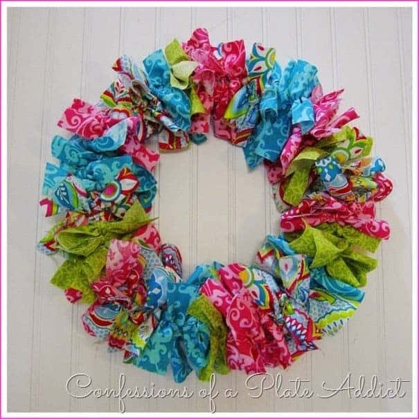 Create an Easter-Themed Fabric Wreath