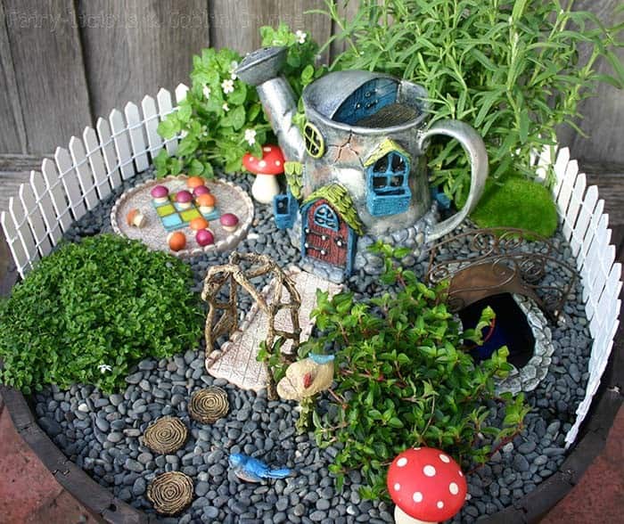 Give Your Fairy Garden a Unique Look with Pebbles