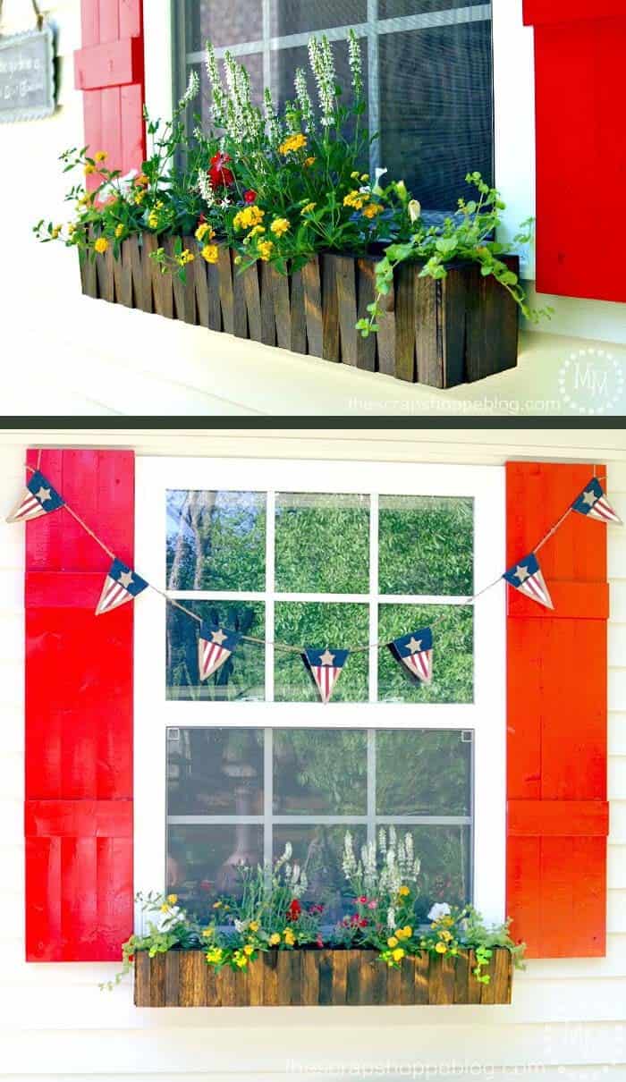 Build a Window Box Planter with Unique Shim Arrangement