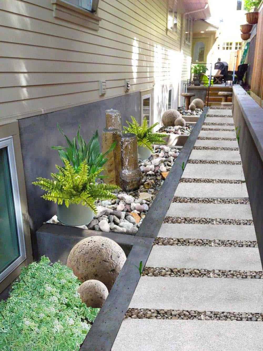 Zen Sideway Garden