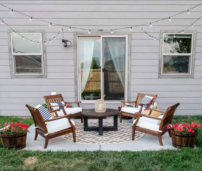 Transform a Tiny Patio into an Outdoor Entertaining Space