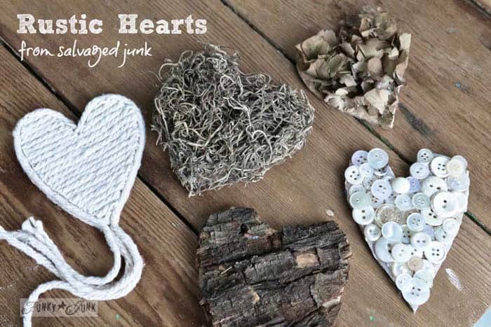 Create Customized Cardboard Hearts for Decor