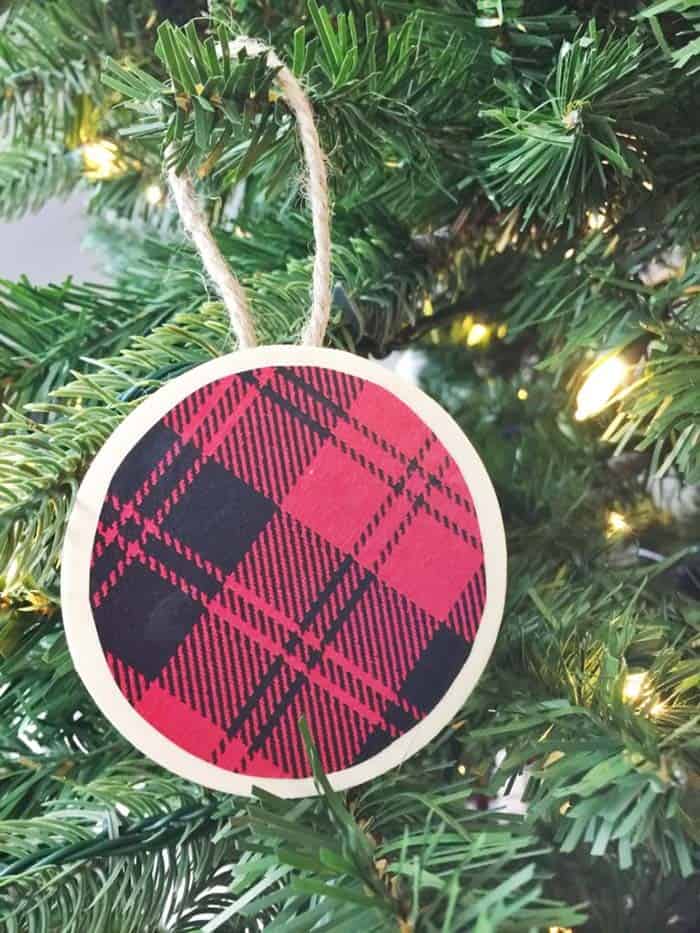 Uplift Christmas Spirit with Buffalo Plaid Ornaments