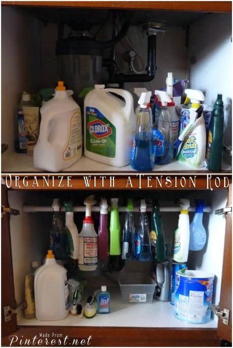 Easy Way to Get Your Cleaning Supplies Organized