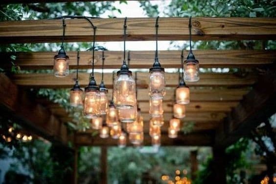 Add Style and Comfort with Mason Jar Lanterns