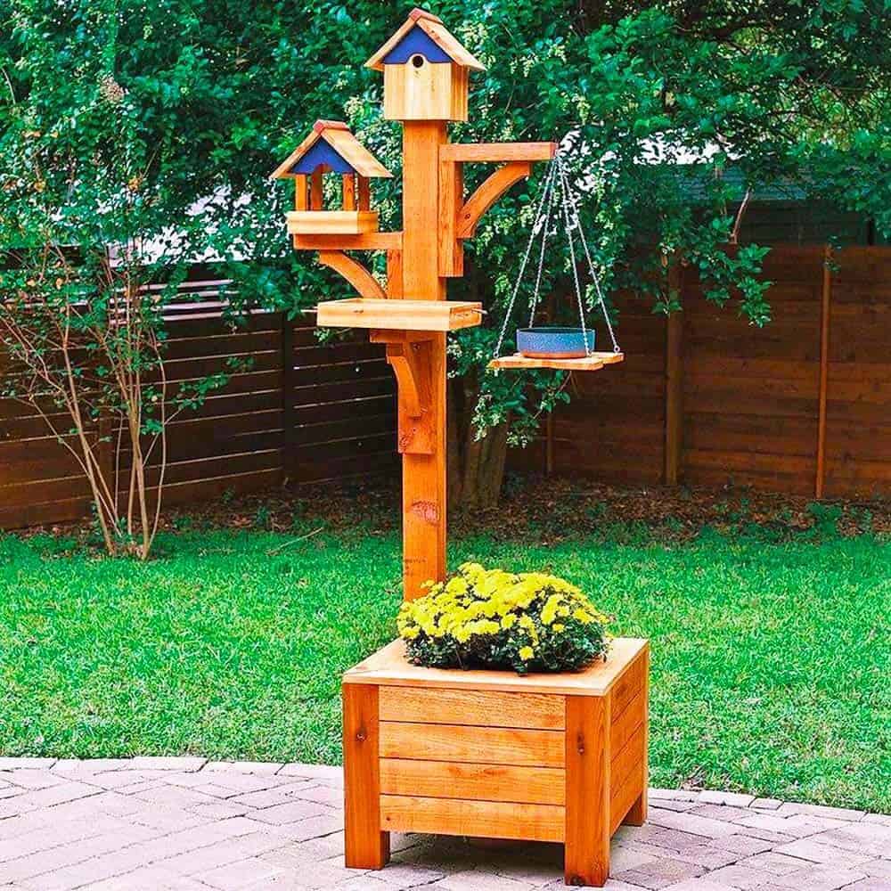 Birdhouse Garden Feature