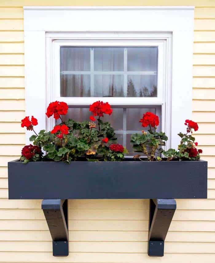 Add Visual Appeal with Semi Gloss Window Box Planters