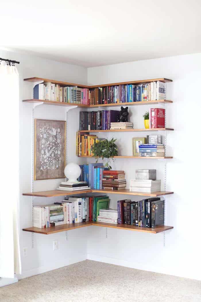 Showcase Your Books with an Adjustable Shelving System