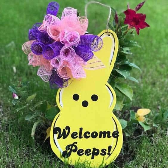 Greet Guests with a Cute Bunny Craft