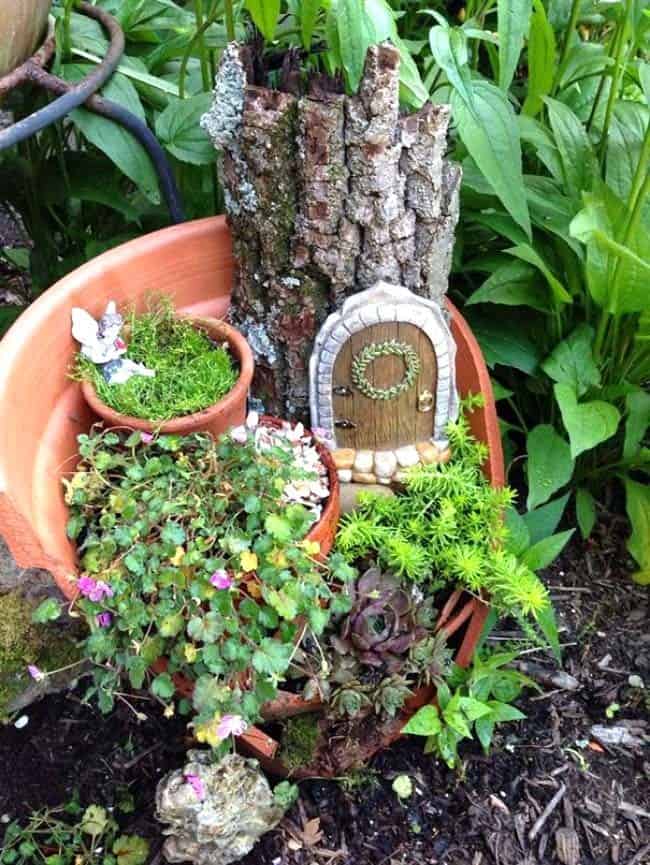 Add a Secret Door to Your Miniature Fairy Garden