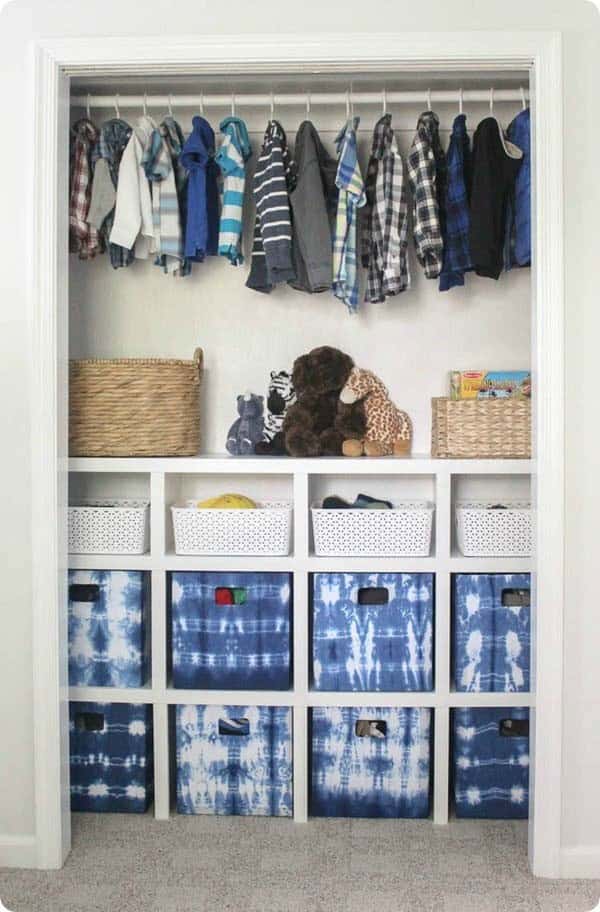 Make More Room in Your Closet with Storage Bins