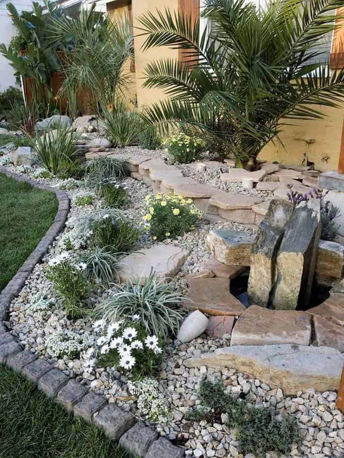 Rock Garden and Water Feature