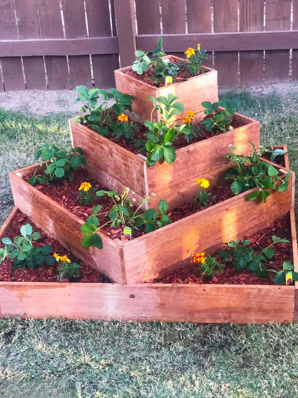 Stacked Herb Garden