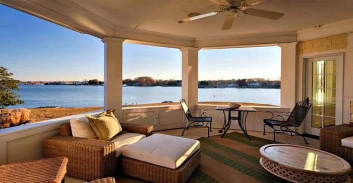 Domed Porch Ceiling