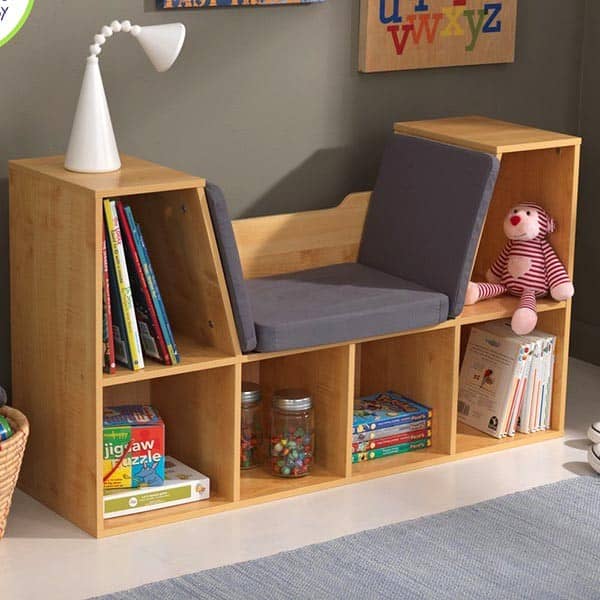 Make a Cute Kids’ Bookcase and Reading Nook