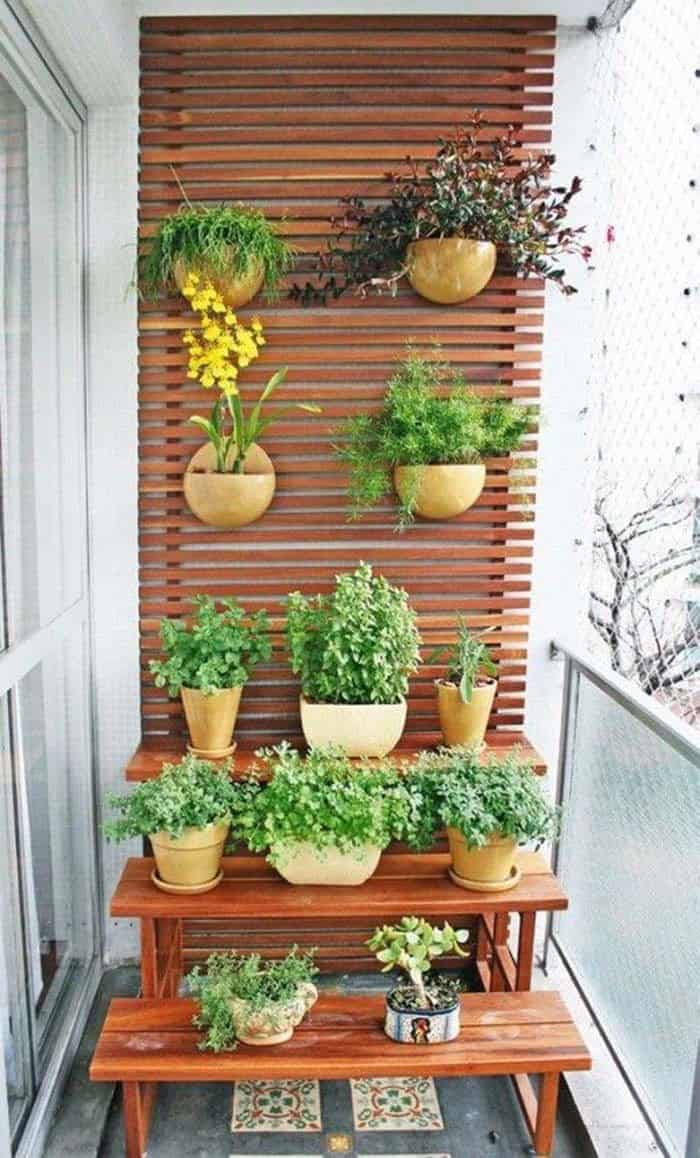 Elevate Your Balcony with a Tiered Farmhouse Design