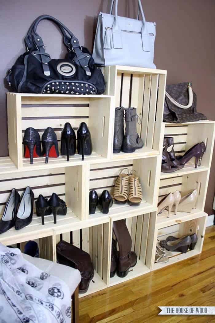 Build Your Own Custom Shoe Rack