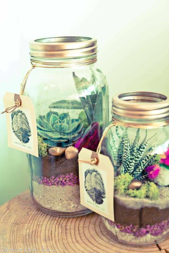 Mason Jar Planter