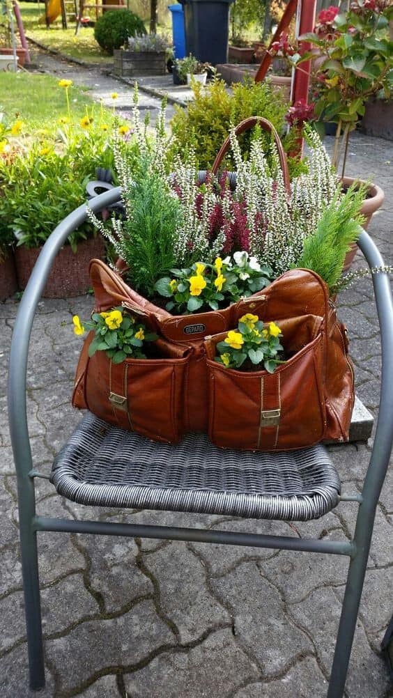 Old Chair Planter