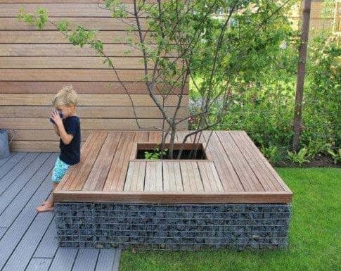 Gabion Bench