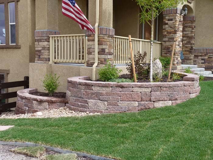 Make a Raised Bed Garden with Stacked Natural Stone