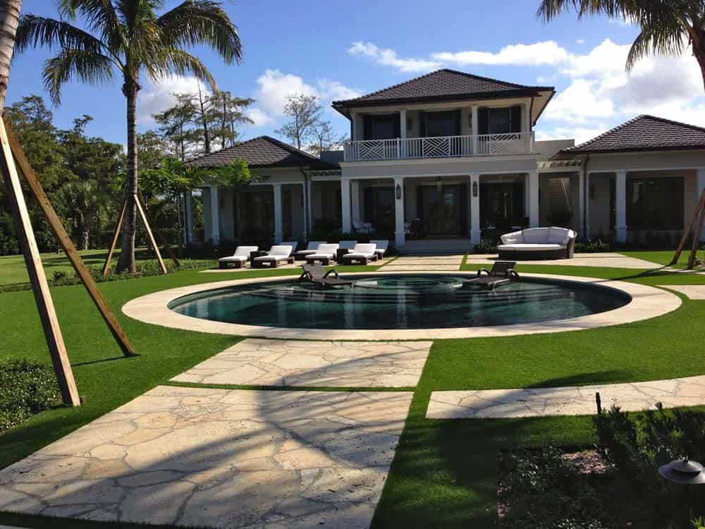 Backyard Pool Turf