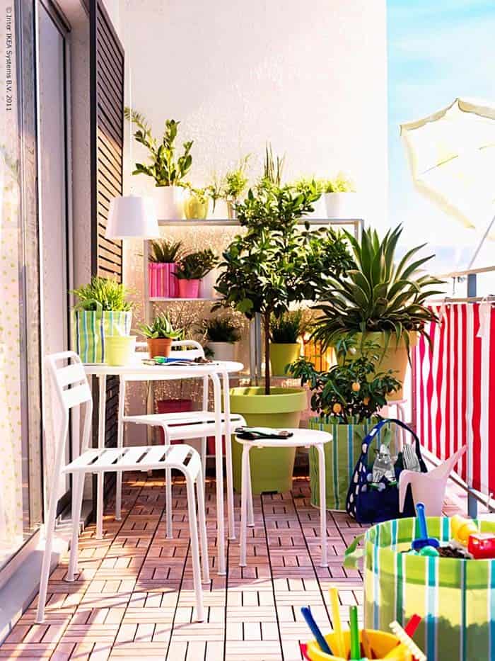 Maximize Balcony Space with a Corner Flower Stand