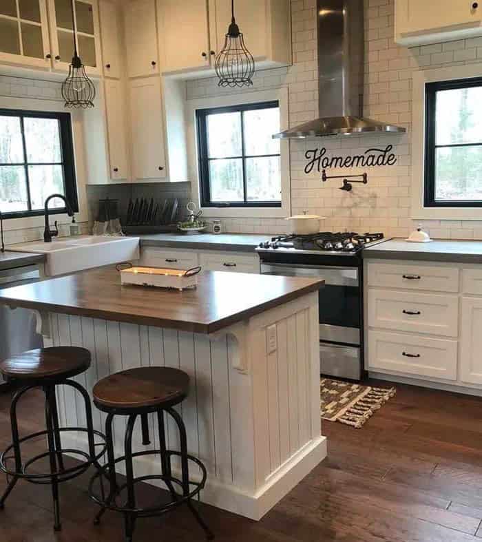 Subway Tiles Up To The Ceiling