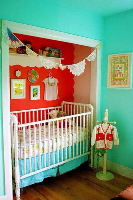 Transform Your Closet into a Classic Nursery