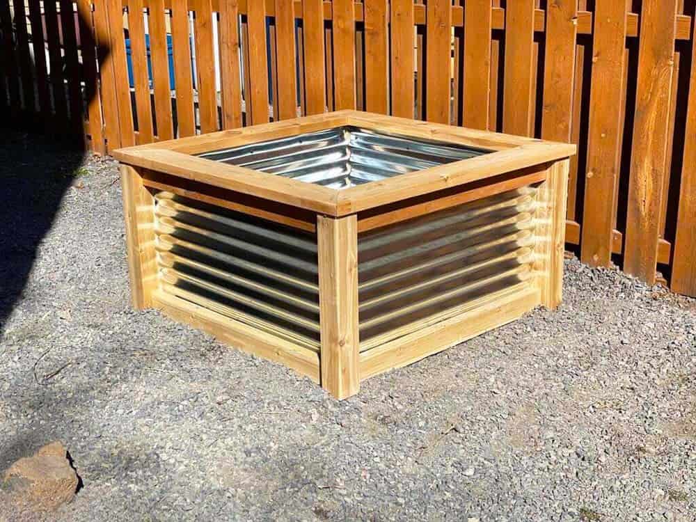 Modern Raised Bed