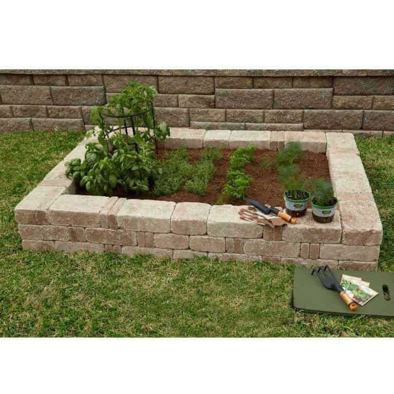 RumbleStone Medium Raised Garden Bed in Sierra Blend