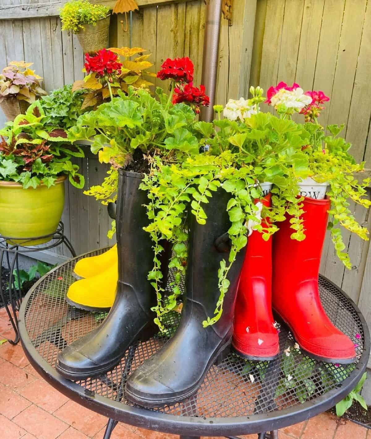 Upcycled Boots