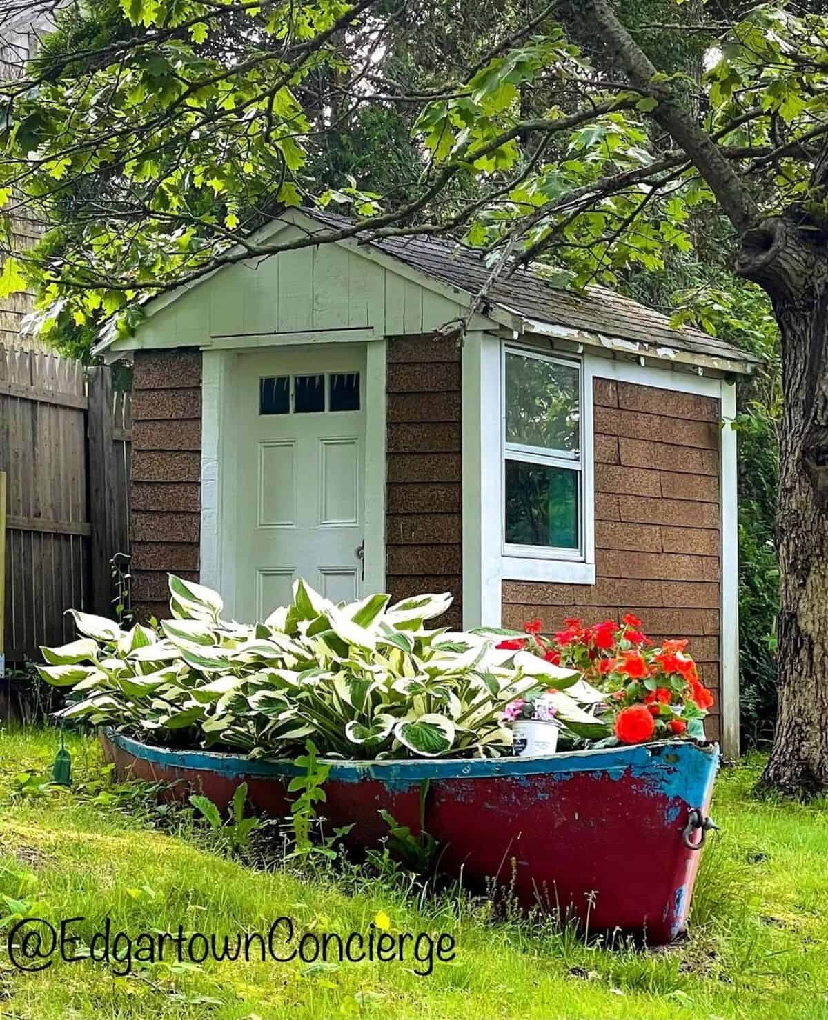 An Old Boat Garden