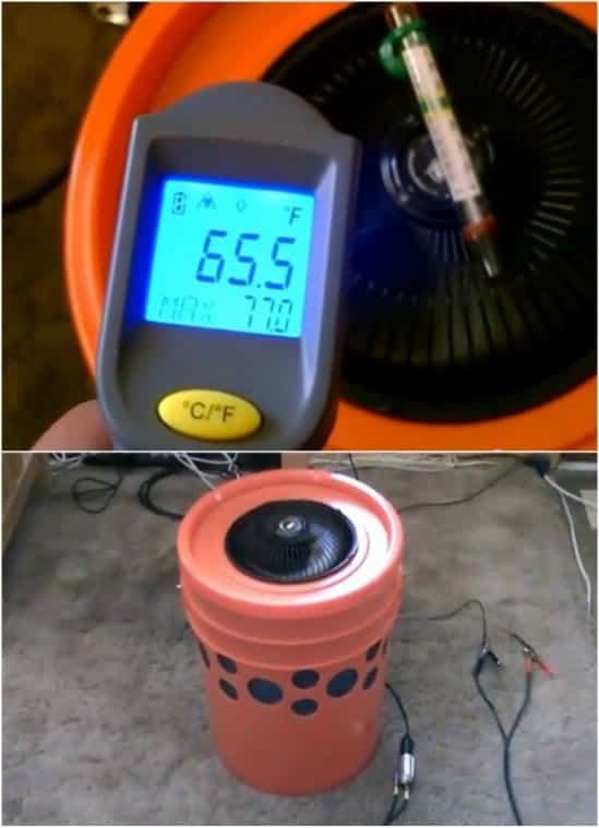 Cool Your Space With A DIY Bucket Cooler