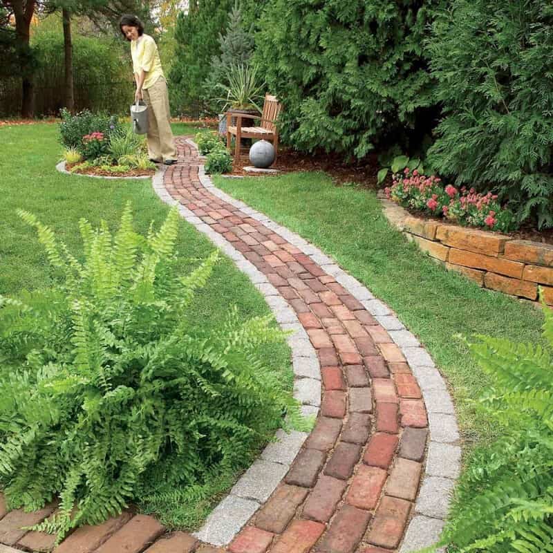 Brick Path Idea