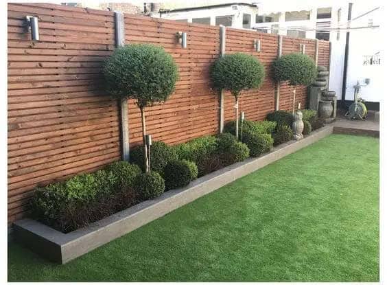 Mix-matched Heights Of Boxwood