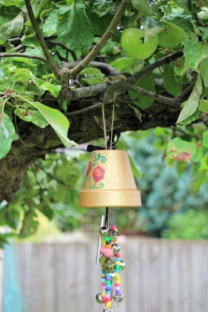 Flower Pot And Beads Idea