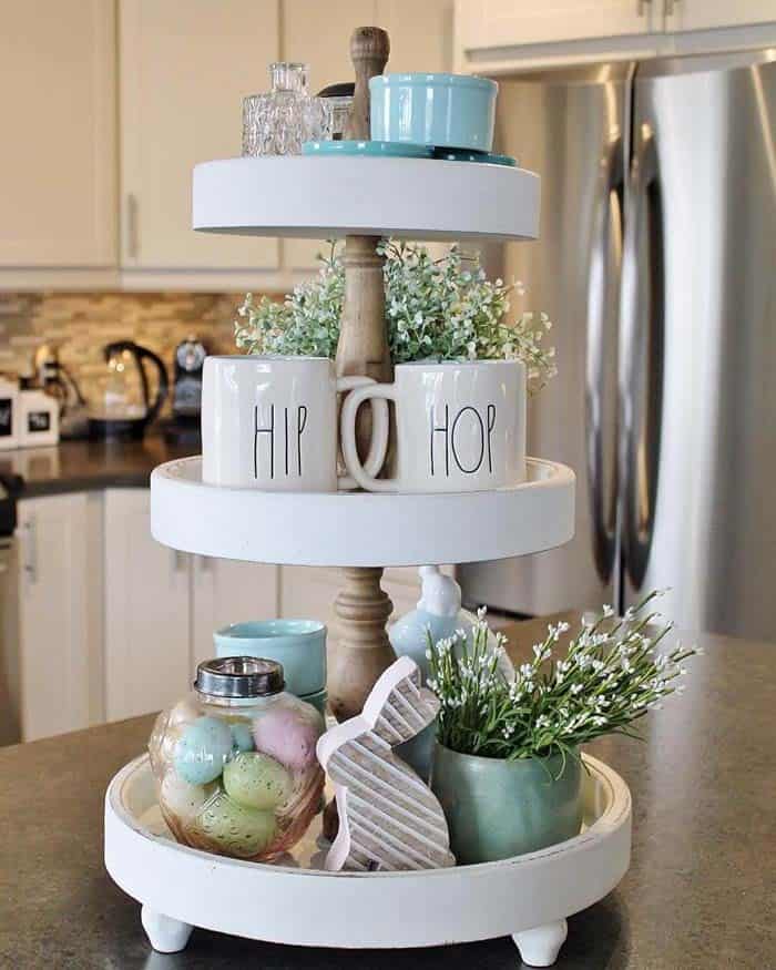 Integrate Easter Elements In A Tiered Display