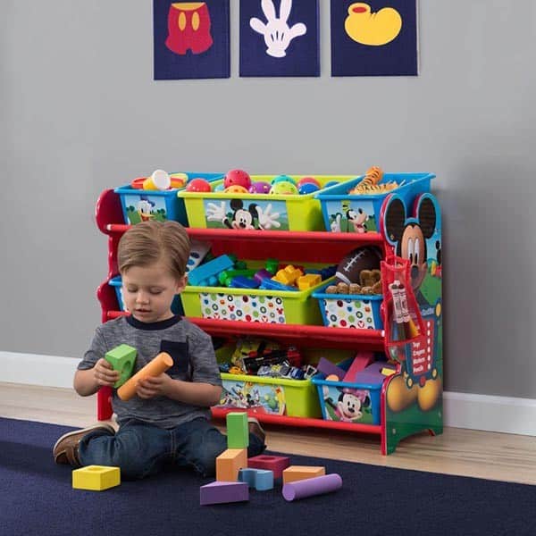 Cheerful Mickey Mouse Toy Storage