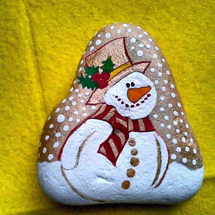 Christmas Painted Rocks