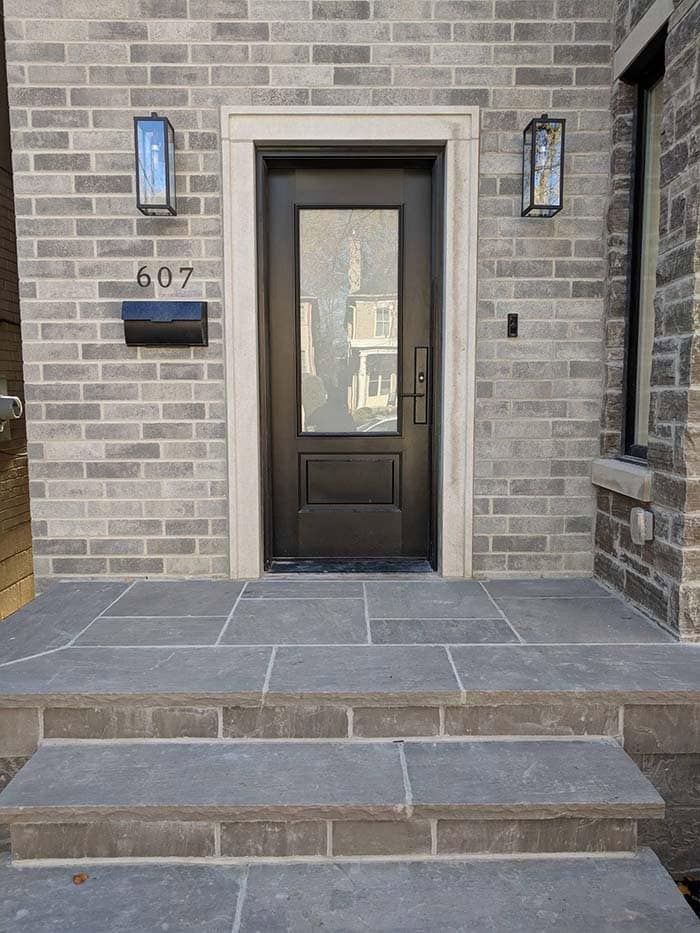 Best Front Door Colors for Gray Brick